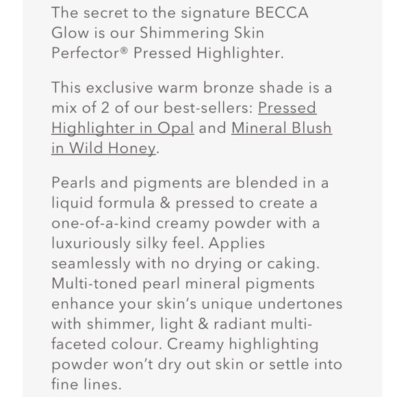 BECCA Shimmering Skin Perfector Pressed Powder - Picture 8 of 8